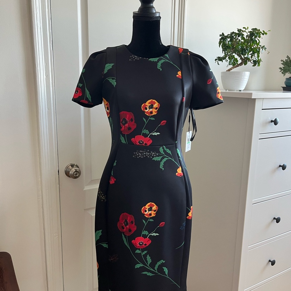 Dress size 8 multi color